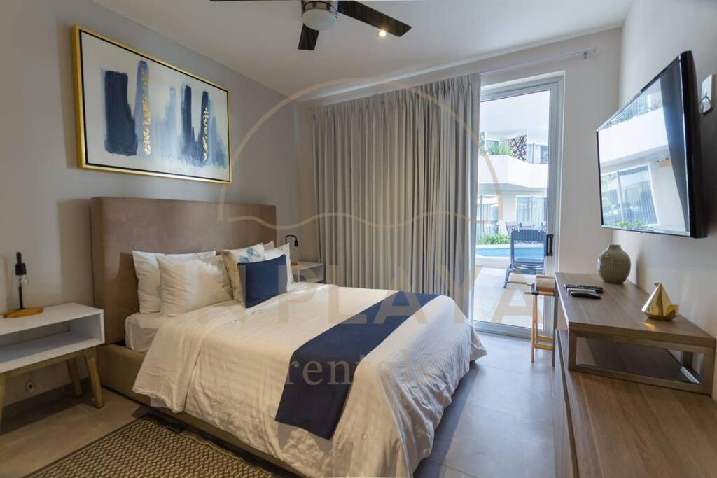 Luxury 2br 2ba, Sauna, Cinema, Rooftop Pool Apartamento Playa del Carmen